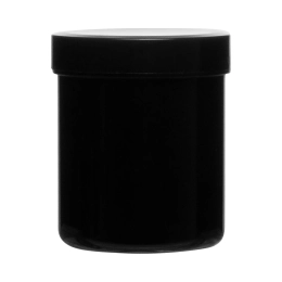 100 g Pots à onguent, noir, compl.