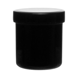 10 g Pots à onguent, noir, compl.